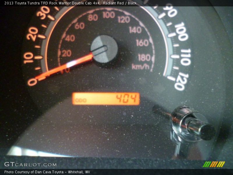 Radiant Red / Black 2013 Toyota Tundra TRD Rock Warrior Double Cab 4x4