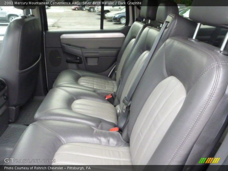 Silver Birch Metallic / Dark Graphite 2003 Mercury Mountaineer Convenience AWD