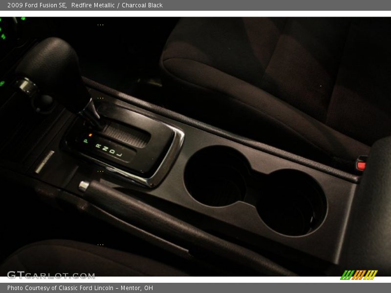 Redfire Metallic / Charcoal Black 2009 Ford Fusion SE