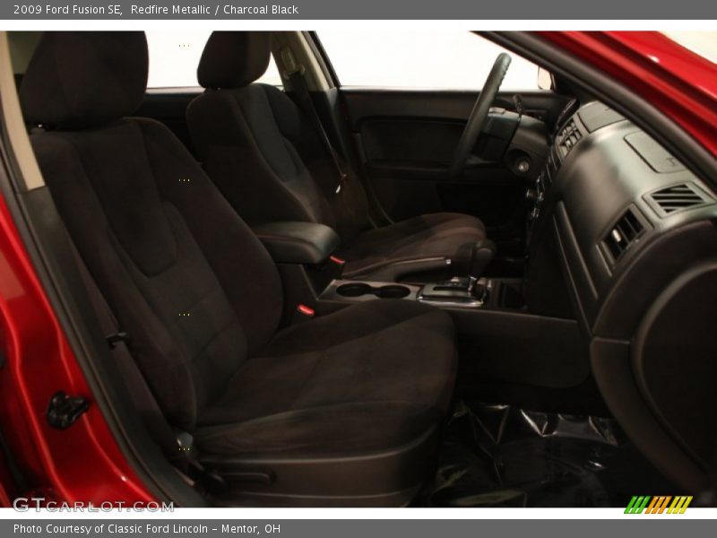 Redfire Metallic / Charcoal Black 2009 Ford Fusion SE