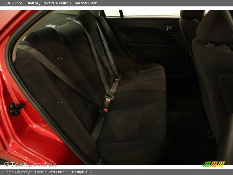 Redfire Metallic / Charcoal Black 2009 Ford Fusion SE