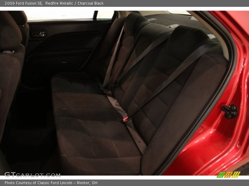 Redfire Metallic / Charcoal Black 2009 Ford Fusion SE