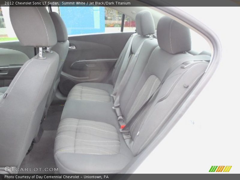 Summit White / Jet Black/Dark Titanium 2012 Chevrolet Sonic LT Sedan