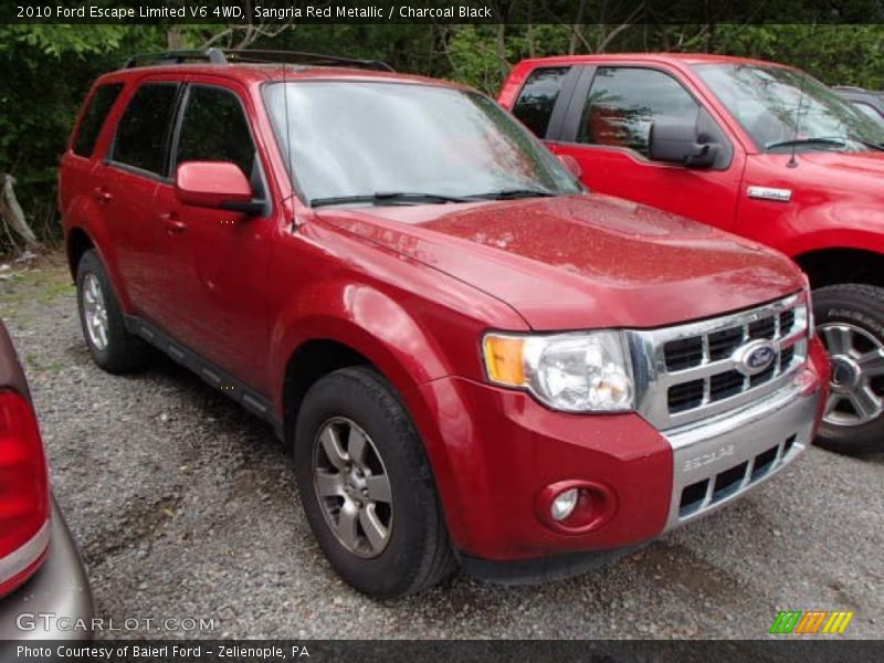 Front 3/4 View of 2010 Escape Limited V6 4WD