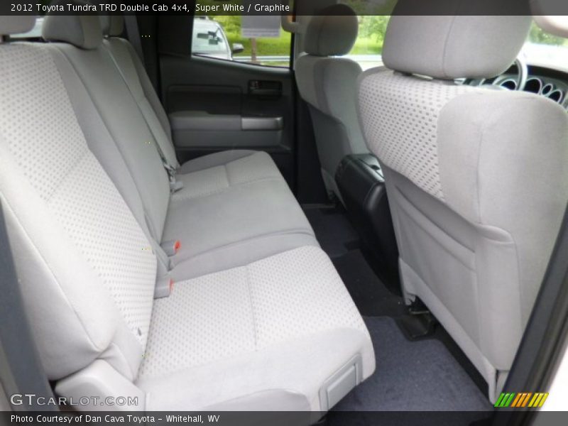 Super White / Graphite 2012 Toyota Tundra TRD Double Cab 4x4
