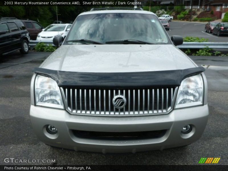 Silver Birch Metallic / Dark Graphite 2003 Mercury Mountaineer Convenience AWD