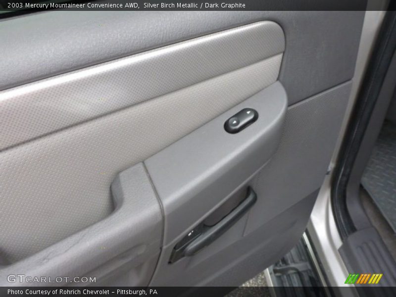 Silver Birch Metallic / Dark Graphite 2003 Mercury Mountaineer Convenience AWD