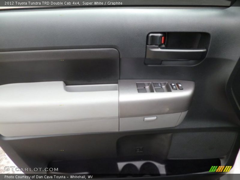 Super White / Graphite 2012 Toyota Tundra TRD Double Cab 4x4