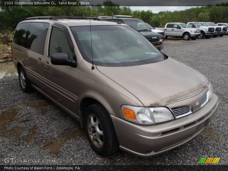 Sand Beige / Beige 2003 Oldsmobile Silhouette GL
