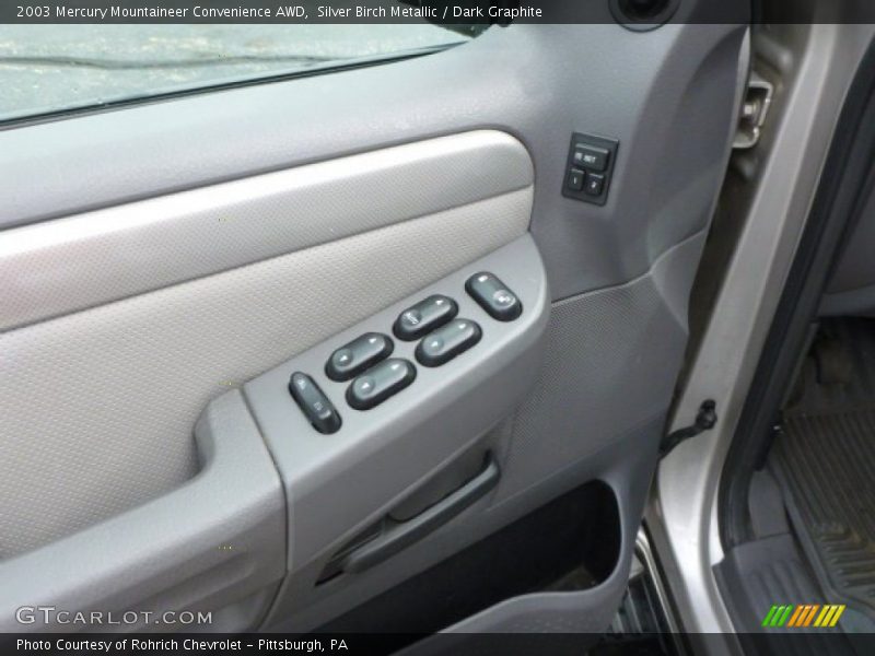 Silver Birch Metallic / Dark Graphite 2003 Mercury Mountaineer Convenience AWD