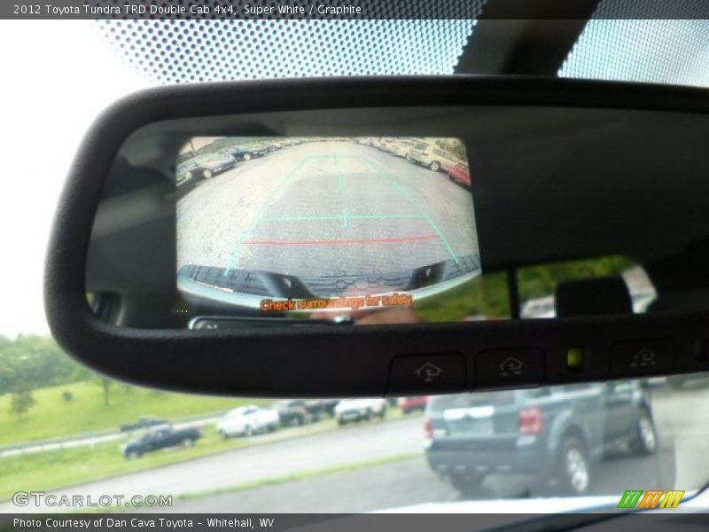 Super White / Graphite 2012 Toyota Tundra TRD Double Cab 4x4