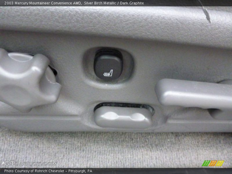 Silver Birch Metallic / Dark Graphite 2003 Mercury Mountaineer Convenience AWD