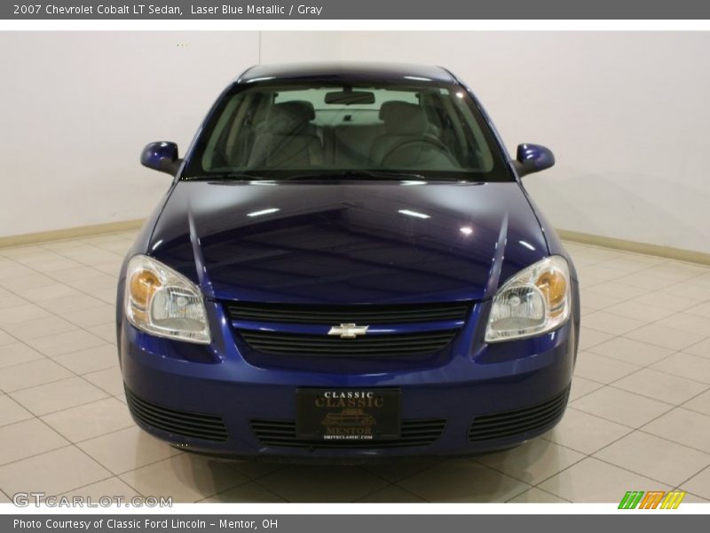Laser Blue Metallic / Gray 2007 Chevrolet Cobalt LT Sedan