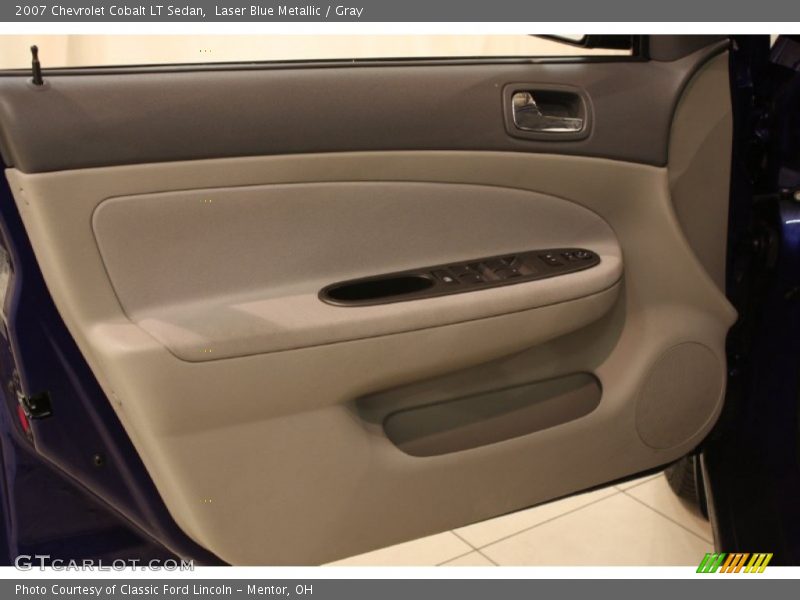 Laser Blue Metallic / Gray 2007 Chevrolet Cobalt LT Sedan