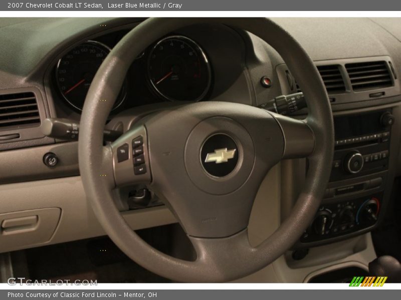 Laser Blue Metallic / Gray 2007 Chevrolet Cobalt LT Sedan