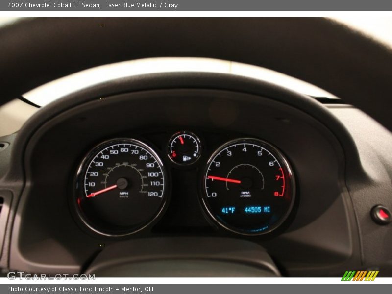 Laser Blue Metallic / Gray 2007 Chevrolet Cobalt LT Sedan