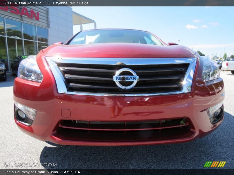 Cayenne Red / Beige 2013 Nissan Altima 2.5 SL