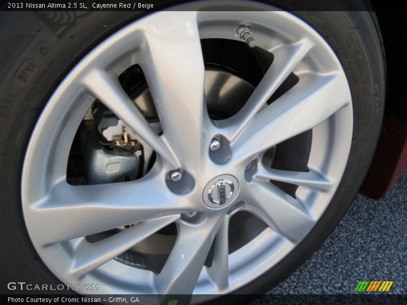 Cayenne Red / Beige 2013 Nissan Altima 2.5 SL