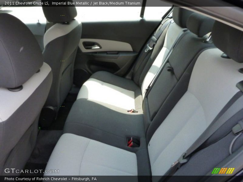 Imperial Blue Metallic / Jet Black/Medium Titanium 2011 Chevrolet Cruze LS