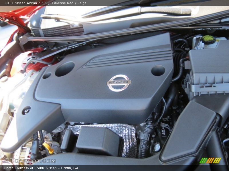 Cayenne Red / Beige 2013 Nissan Altima 2.5 SL