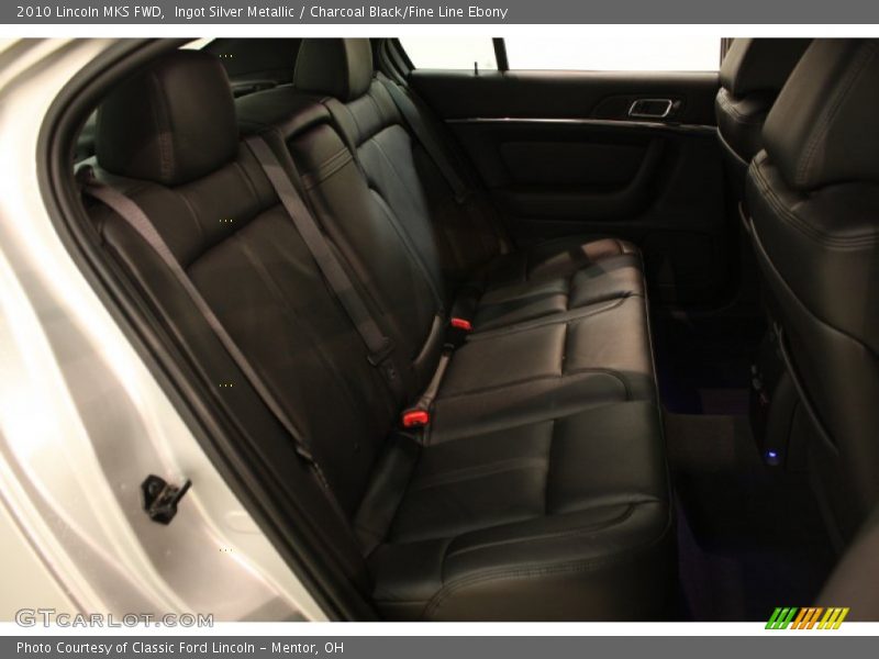 Ingot Silver Metallic / Charcoal Black/Fine Line Ebony 2010 Lincoln MKS FWD