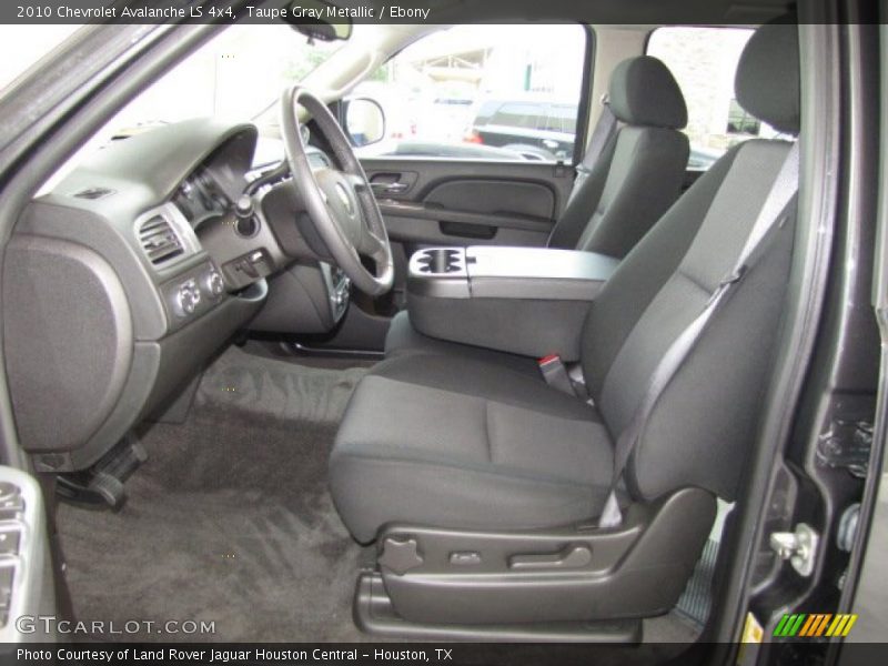  2010 Avalanche LS 4x4 Ebony Interior