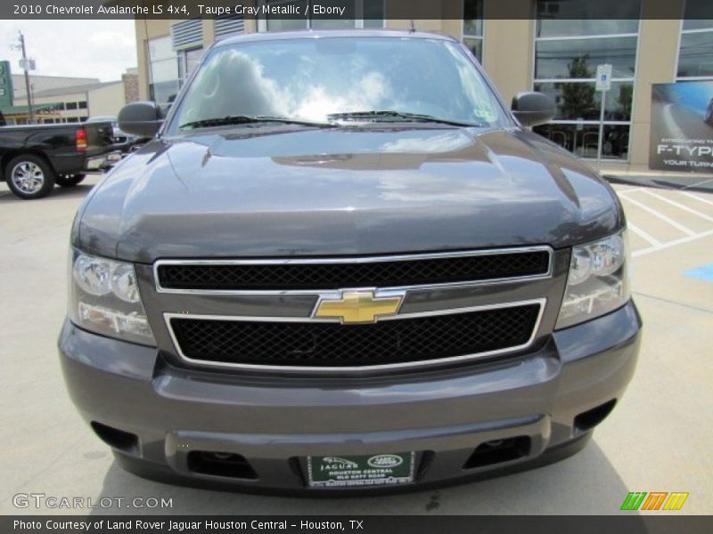 Taupe Gray Metallic / Ebony 2010 Chevrolet Avalanche LS 4x4