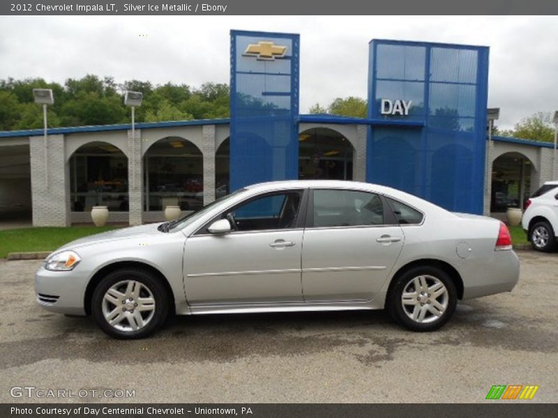 Silver Ice Metallic / Ebony 2012 Chevrolet Impala LT