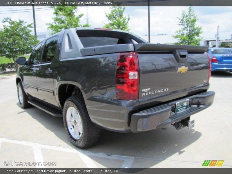 Taupe Gray Metallic / Ebony 2010 Chevrolet Avalanche LS 4x4