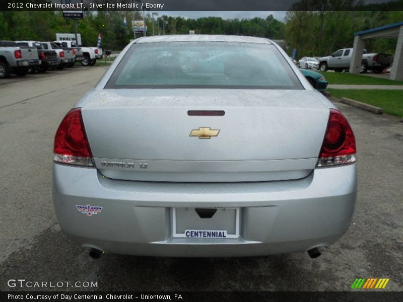 Silver Ice Metallic / Ebony 2012 Chevrolet Impala LT