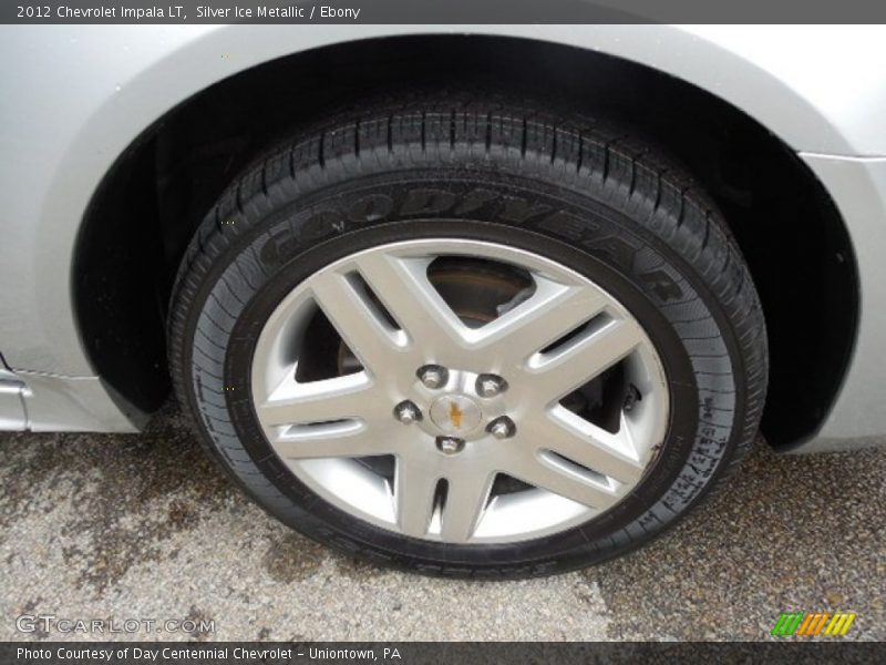 Silver Ice Metallic / Ebony 2012 Chevrolet Impala LT