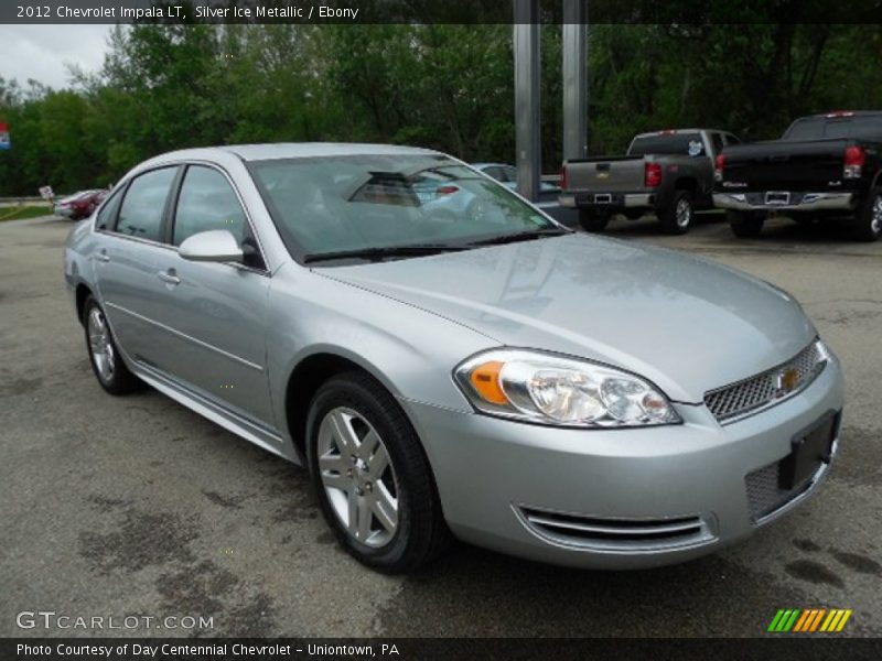 Silver Ice Metallic / Ebony 2012 Chevrolet Impala LT