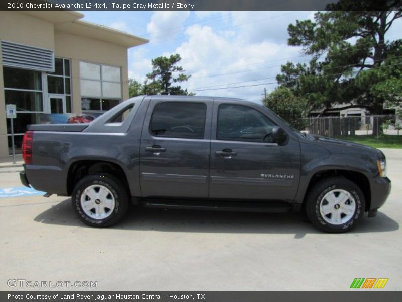 Taupe Gray Metallic / Ebony 2010 Chevrolet Avalanche LS 4x4