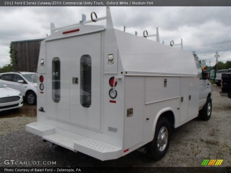 Oxford White / Medium Flint 2013 Ford E Series Cutaway E350 Commercial Utility Truck