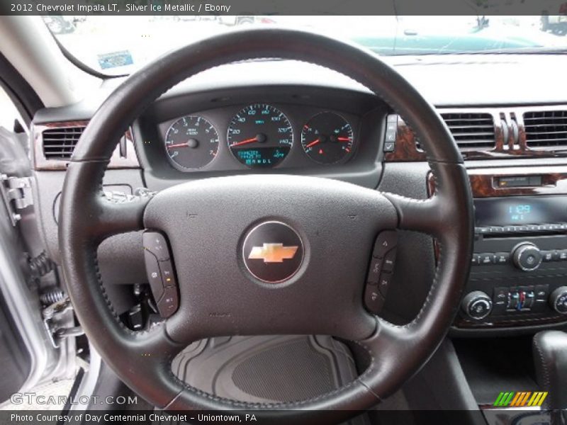 Silver Ice Metallic / Ebony 2012 Chevrolet Impala LT