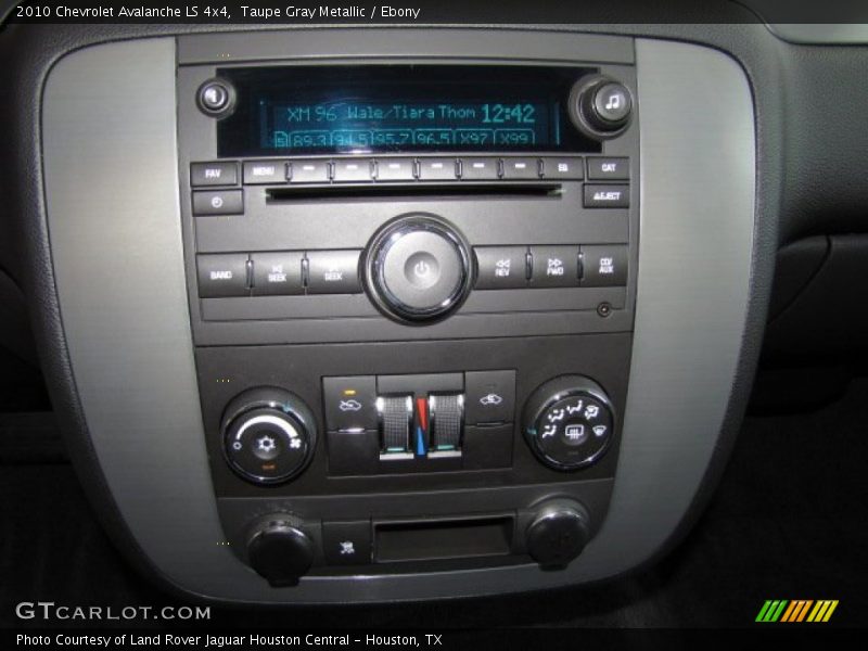 Controls of 2010 Avalanche LS 4x4