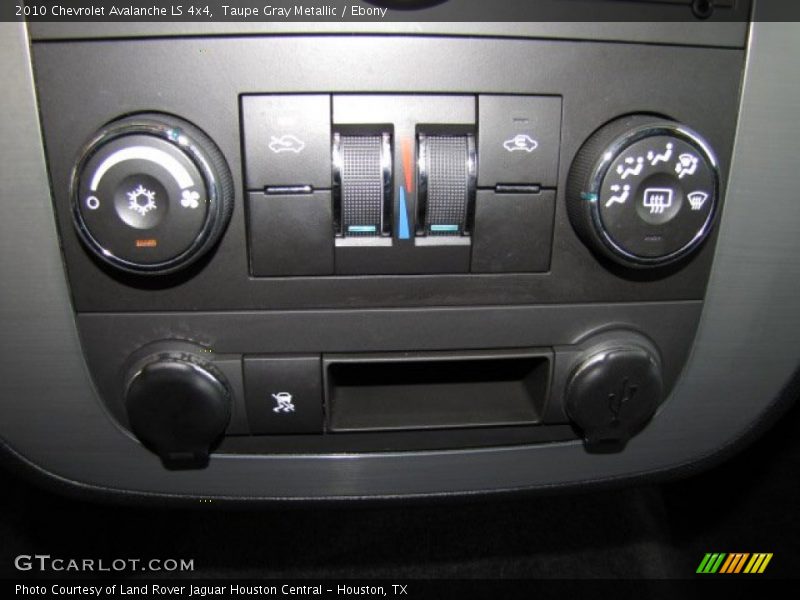 Controls of 2010 Avalanche LS 4x4