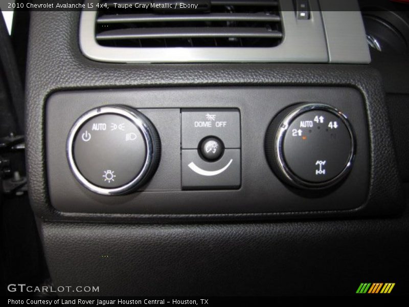 Controls of 2010 Avalanche LS 4x4