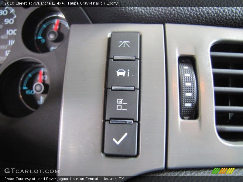 Controls of 2010 Avalanche LS 4x4