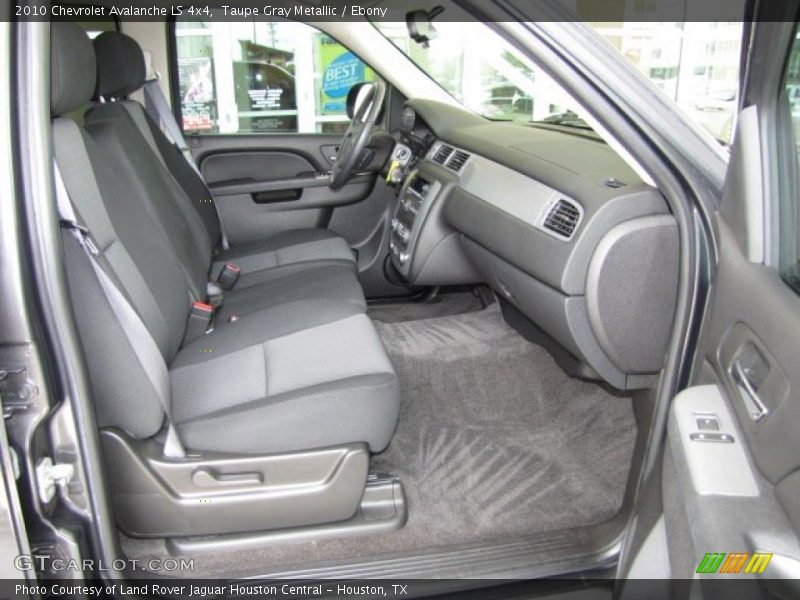  2010 Avalanche LS 4x4 Ebony Interior