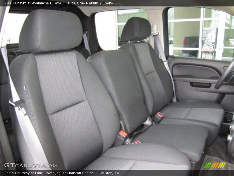 Front Seat of 2010 Avalanche LS 4x4