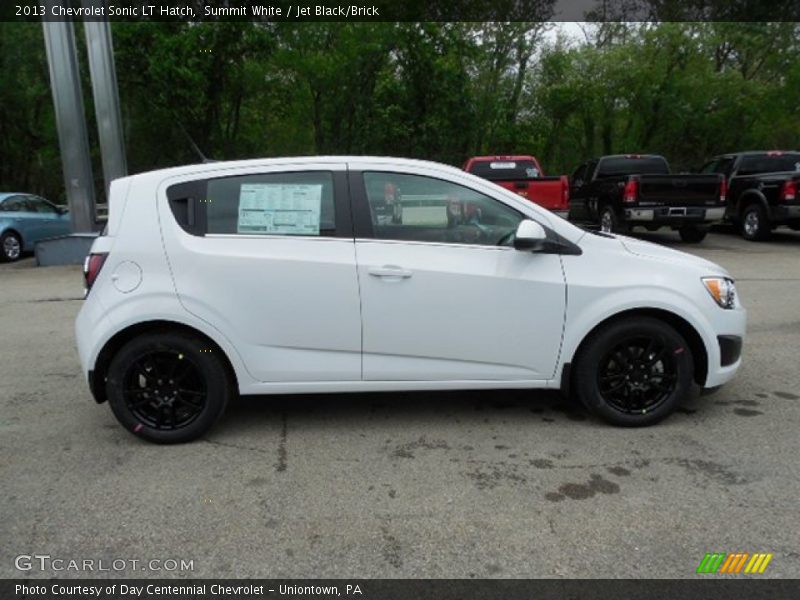  2013 Sonic LT Hatch Summit White