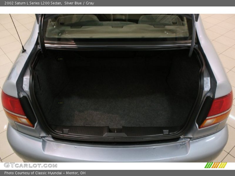 Silver Blue / Gray 2002 Saturn L Series L200 Sedan