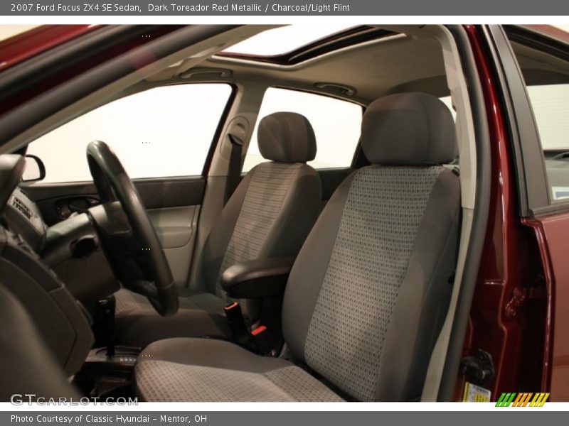 Front Seat of 2007 Focus ZX4 SE Sedan