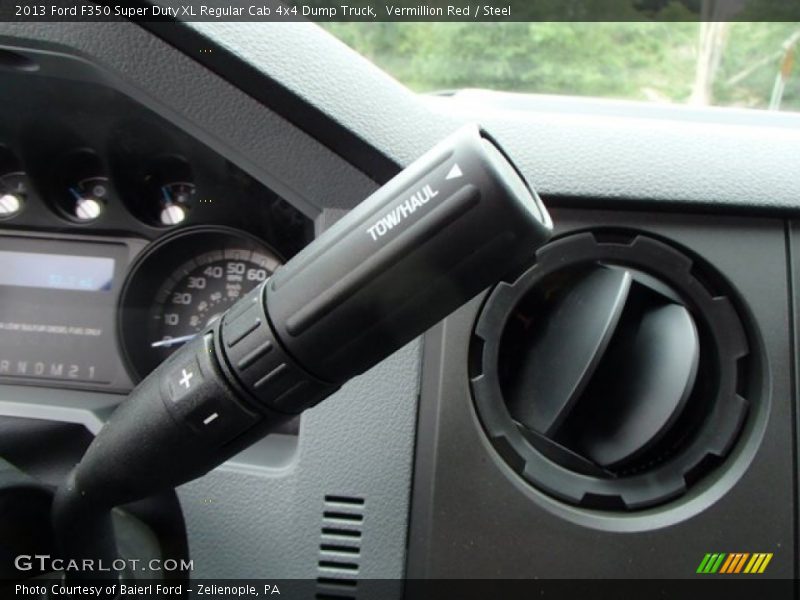  2013 F350 Super Duty XL Regular Cab 4x4 Dump Truck TorqShift 6 Speed SelectShift Automatic Shifter