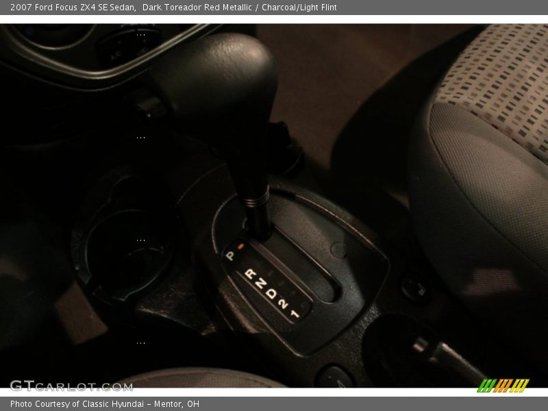 Dark Toreador Red Metallic / Charcoal/Light Flint 2007 Ford Focus ZX4 SE Sedan