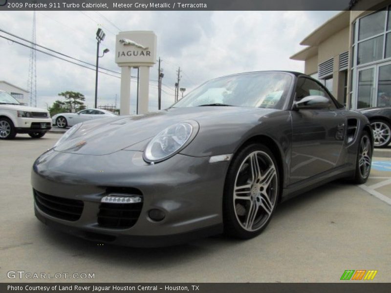 Front 3/4 View of 2009 911 Turbo Cabriolet