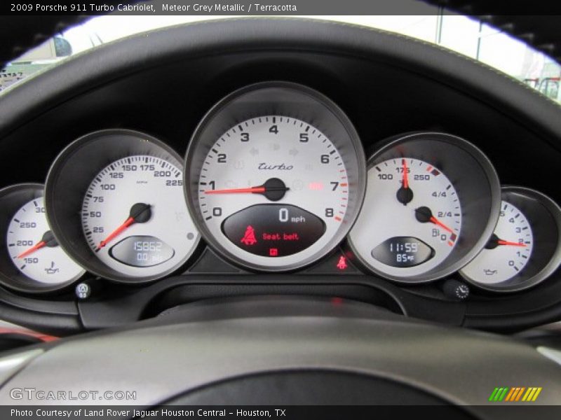  2009 911 Turbo Cabriolet Turbo Cabriolet Gauges