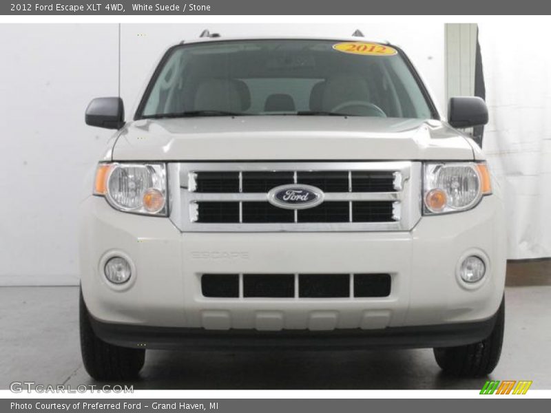 White Suede / Stone 2012 Ford Escape XLT 4WD