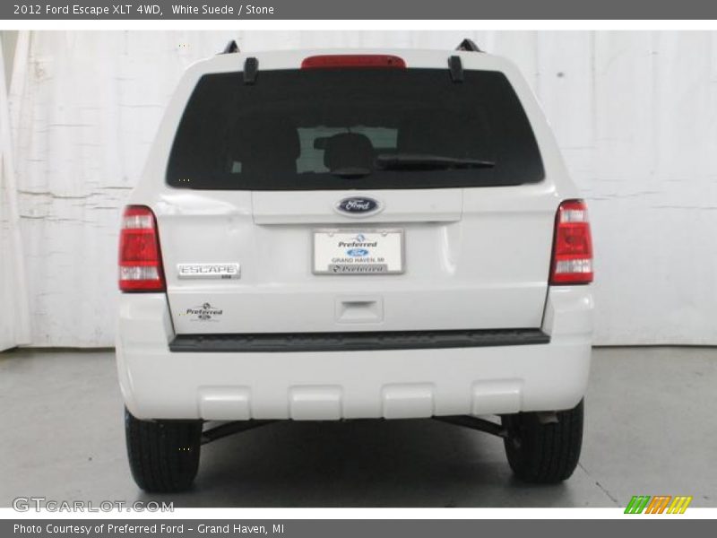 White Suede / Stone 2012 Ford Escape XLT 4WD